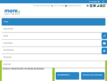 Tablet Screenshot of more-software.at